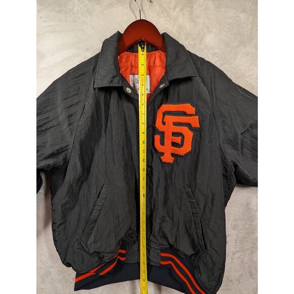 Starter Diamond Collection San Francisco Giants Black Orange Vintage Size SMALL - Picture 7 of 10